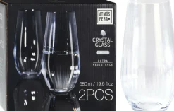 Verres à eau 2 pièces