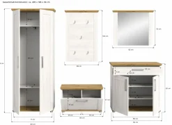 Vestiaire combiné 5 éléments ADIGRAT