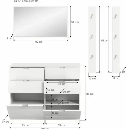 Vestiaire combiné 4 éléments BODITE-Xonox Hot