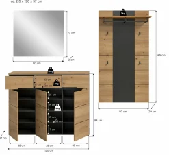 Vestiaire combiné 3 éléments GOBA-Xonox Best