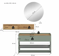 Vestiaire combiné 3 éléments DRIVE-Xonox