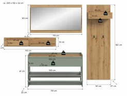 Vestiaire combiné 4 éléments DRIVE-Xonox Online