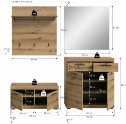 Vestiaire combiné 4 éléments SEWULA-Xonox Hot