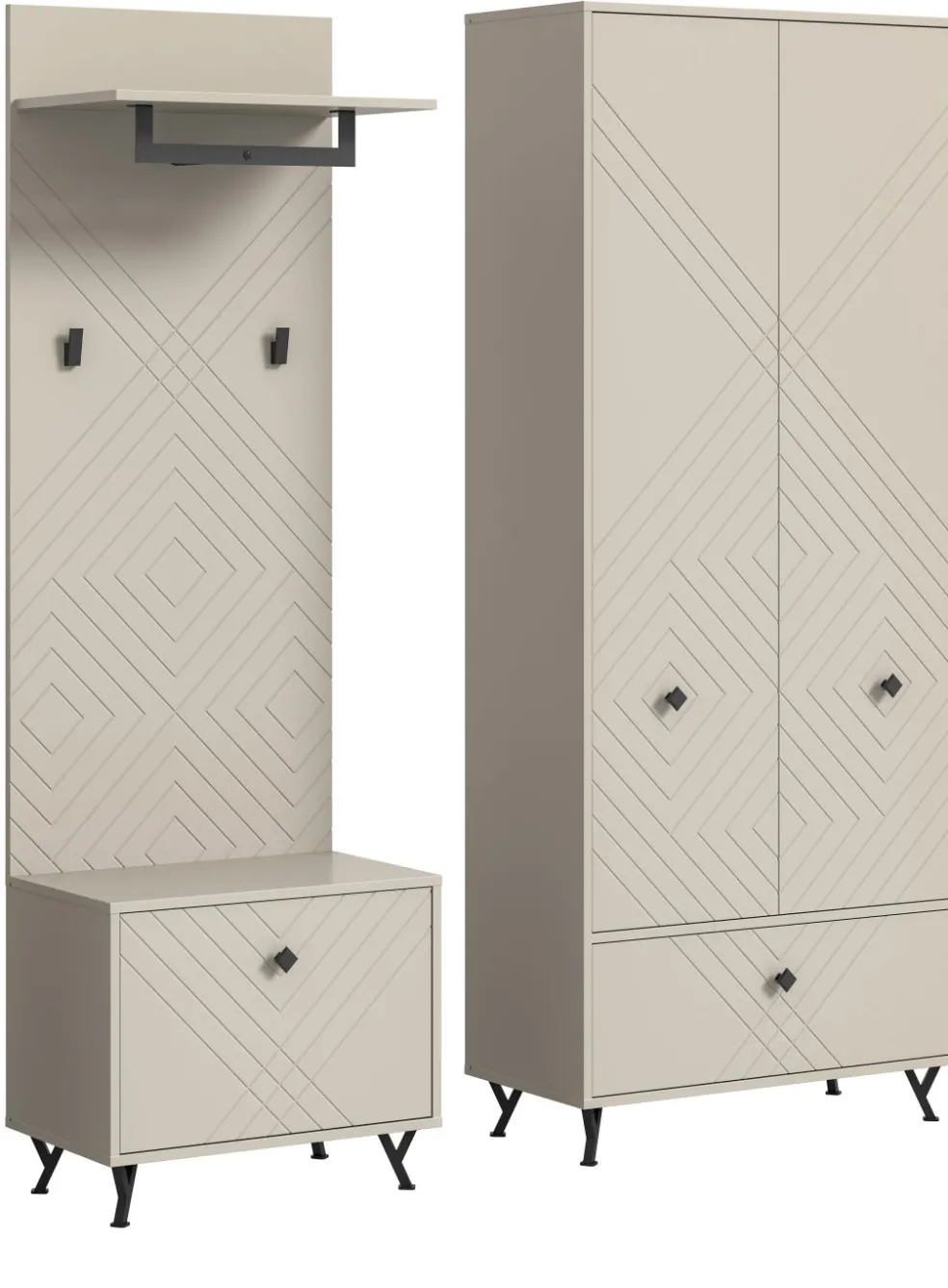 Vestiaire combiné 3 éléments TAPI