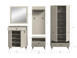 Vestiaire combiné 5 éléments TAPI-Xonox Hot