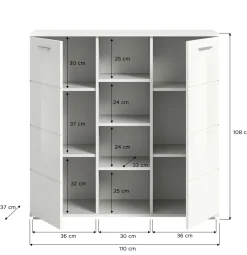 Vestiaire combiné 2 éléments WOLDIYA