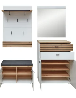 Vestiaire combiné 4 éléments ASMARA-Wohn-Concept Outlet