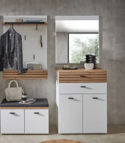 Vestiaire combiné 4 éléments ASMARA-Wohn-Concept Outlet