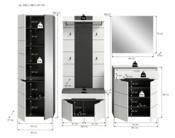 Vestiaire combiné 6 éléments GOBA-Xonox Sale