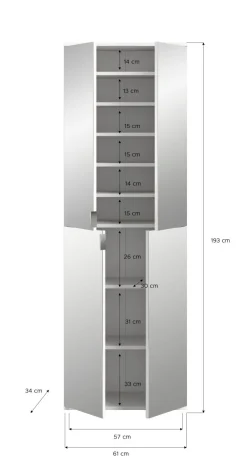 Vestiaire combiné 5 éléments BODITE