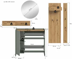 Vestiaire combiné 5 éléments DRIVE