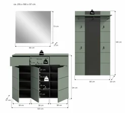 Vestiaire combiné 3 éléments GOBA-Xonox Sale