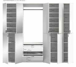 Vestiaire combiné 6 éléments BODITE