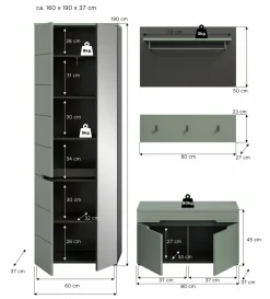 Vestiaire combiné GOBA