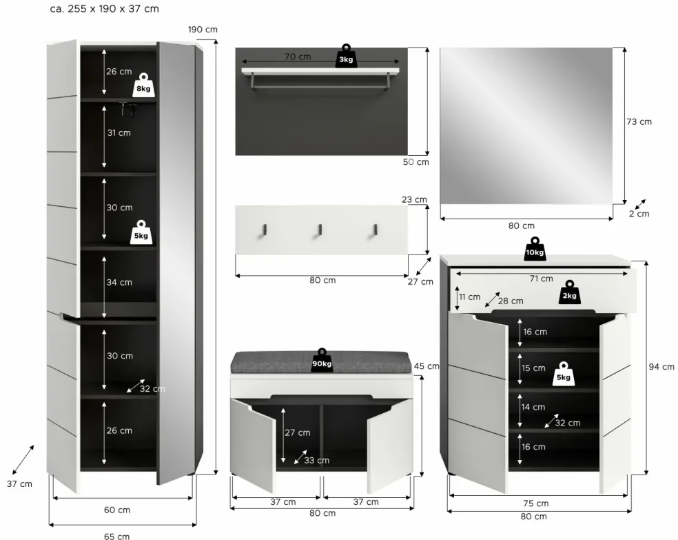 Vestiaire combiné GOBA